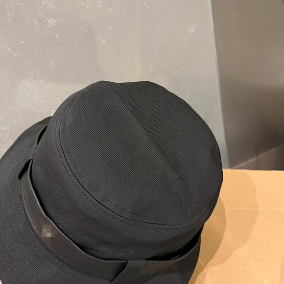 Autumn new fisherman hat, head circumference 57cm black